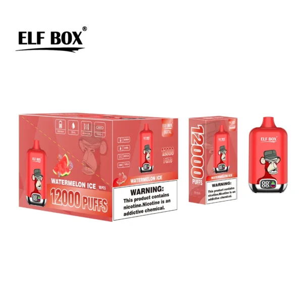 elfbox-digital-12k-disposable-vape-watermelon-ice