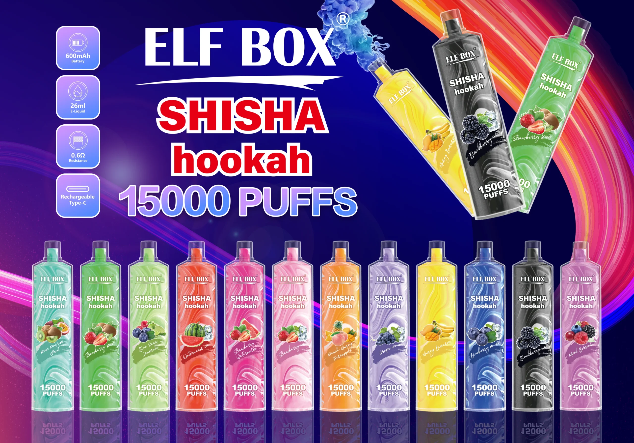 elfbox-shisha-hookah-15000-disposable-vape-flavor-list