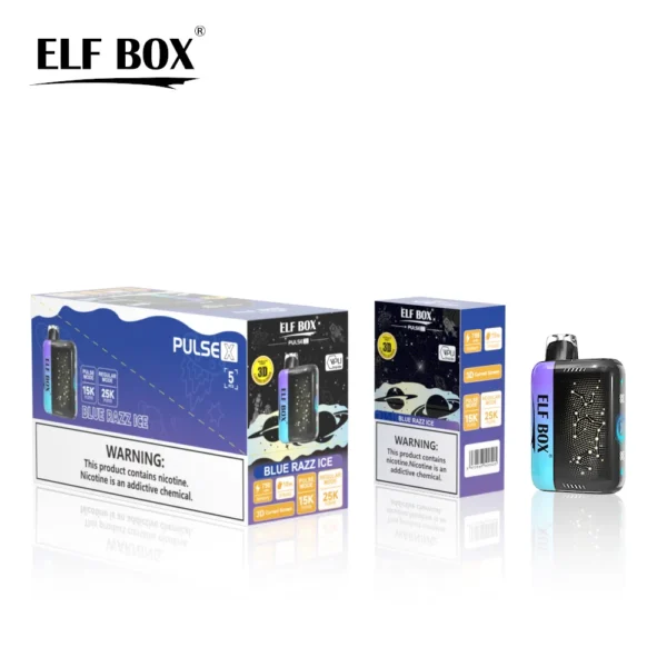 elfbxo-pulse-x-25k-disposable-vape-blue-razz-ice