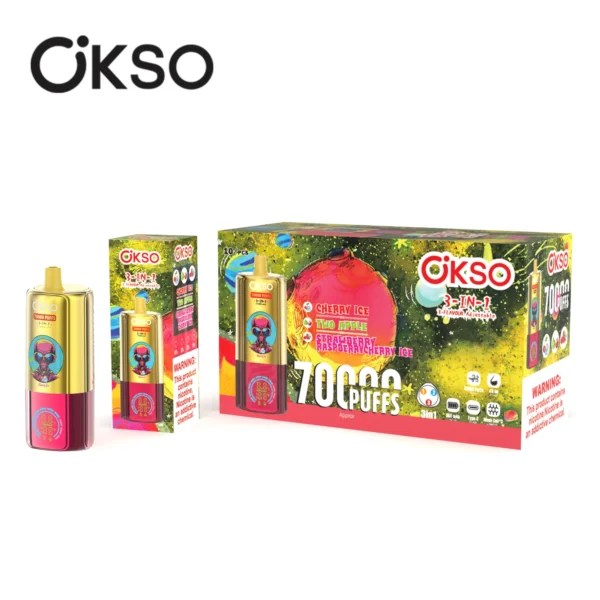 okso-3-in-1-70k-disposable-vape-cherry-ice-two-apple-raspberry-cherry-ice