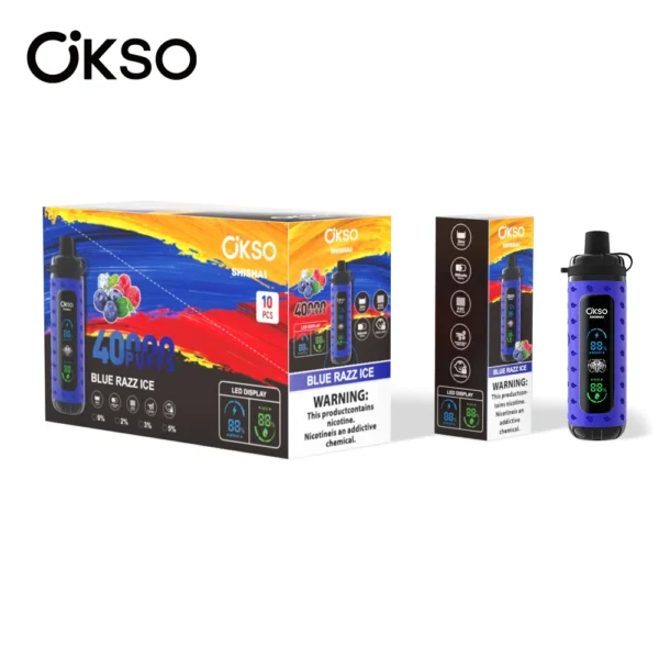 okso-shisha-40000-puffs-disposable-vape-blue-razz-ice