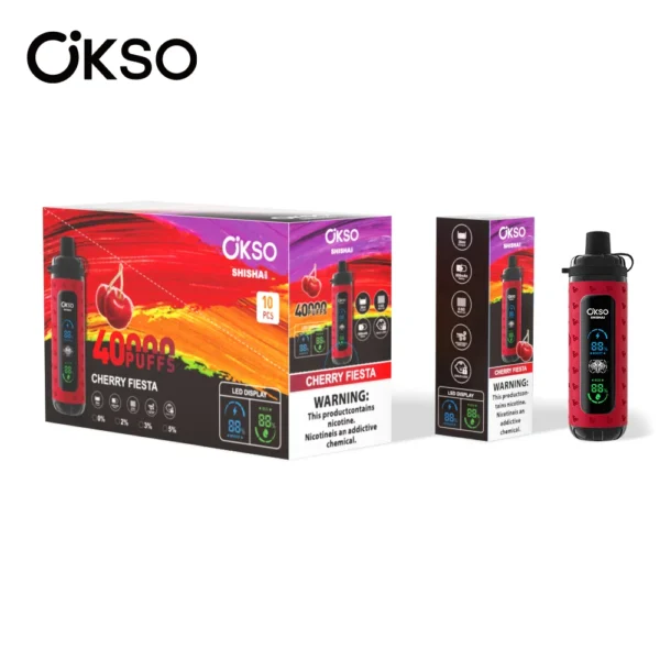 okso-shisha-40000-puffs-disposable-vape-cherry-fiesta
