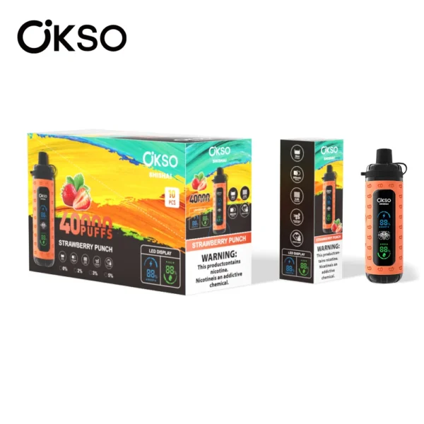 okso-shisha-40000-puffs-disposable-vape-strawberry-punch
